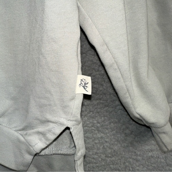 Magnolia Top Womens Small Green Embroidered Logo Sweatshirt - Picture 9 of 10